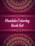 MANDALA COLORING BOOK SET: MANDALA COLOR di NICE BOOKS PRESS edito da LIGHTNING SOURCE UK LTD