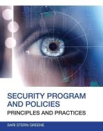 Security Program and Policies di Sari Greene edito da Pearson Education (US)