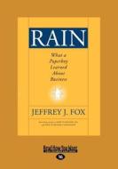 Rain (1 Volume Set) di Jeffrey J. fox edito da Readhowyouwant.com Ltd