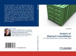Analysis of  Shipment Consolidation di M. Ali Ülkü edito da LAP Lambert Acad. Publ.