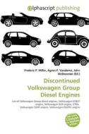 Discontinued Volkswagen Group Diesel Engines edito da Vdm Publishing House