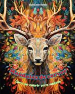 Mandalas de cervos   Livro de colorir para adultos   Imagens antiestresse para estimular a criatividade di Inspiring Colors Editions edito da Blurb
