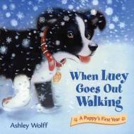 When Lucy Goes Out Walking: A Puppy's First Year di Ashley Wolff edito da Christy Ottaviano Books-Henry Holt and Compan