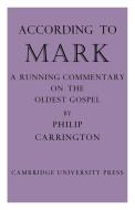 According to Mark di Philip Carrington edito da Cambridge University Press