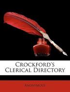 Crockford's Clerical Directory di Anonymous edito da Nabu Press