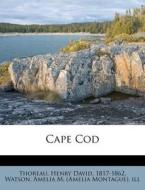 Cape Cod edito da Nabu Press