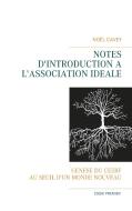 Notes d'introduction à l'association idéale di Noël Cavey edito da Books on Demand