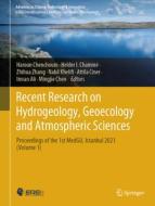 Recent Research on Hydrogeology, Geoecology and Atmospheric Sciences edito da Springer Nature Switzerland