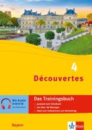 Découvertes 4 Bayern (ab 2017) - Das Trainingsbuch zum Schulbuch 4. Lernjahr edito da Klett Lerntraining