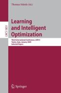 Learning and Intelligent Optimization: Designing, Implementing and Analyzing Effective Heuristics edito da Springer Berlin Heidelberg