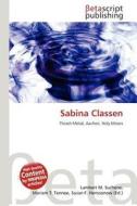 Sabina Classen edito da Betascript Publishing