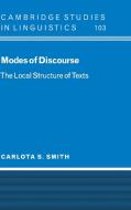 Modes of Discourse di Carlota S. Smith edito da Cambridge University Press