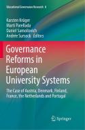 Governance Reforms in European University Systems edito da Springer International Publishing