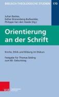 Orientierung an der Schrift: Kirche, Ethik und Bildung im Diskus edito da Vandenhoeck + Ruprecht