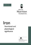 Iron di British Nutrition Foundation, B. Clayton edito da Springer Netherlands