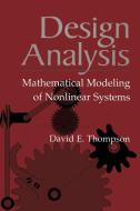 Design Analysis di David E. Thompson edito da Cambridge University Press