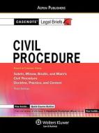 Casenote Legal Briefs: Civil Procedure, Keyed to Subrin, Minow, Brodin, and Main's Civil Procedure, 3rd Ed. di Casenote Legal Briefs, Casenotes edito da Aspen Publishers