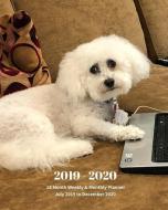 2019 - 2020 18 Month Weekly & Monthly Planner July 2019 to December 2020: White Maltpoo Working Dog Pet Vol 44 Monthly C di Dazzle Book Press edito da INDEPENDENTLY PUBLISHED