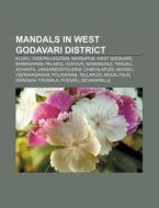 Mandals In West Godavari District: Eluru di Books Llc edito da Books LLC, Wiki Series