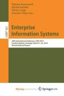 Enterprise Information Systems edito da Springer Nature B.V.