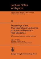 Proceedings of the Third International Conference on Numerical Methods in Fluid Mechanics edito da Springer Berlin Heidelberg
