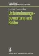 Unternehmungsbewertung und Risiko di B. Kromschröder edito da Springer Berlin Heidelberg