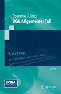 BGB Allgemeiner Teil di Burkhard Boemke, Bernhard Ulrici edito da Springer-Verlag GmbH