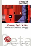 Welcome Back, Kotter edito da Betascript Publishing