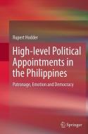 High-level Political Appointments in the Philippines di Rupert Hodder edito da Springer Singapore