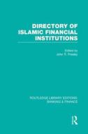 Directory Of Islamic Financial Institutions edito da Taylor & Francis Ltd