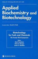 Biotechnology for Fuels and Chemicals: The Twenty-Third Symposium edito da SPRINGER PG