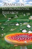 Advances in Environmental Research di Justin A. Daniels edito da Nova Science Publishers Inc