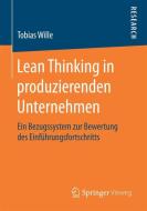 Lean Thinking in produzierenden Unternehmen di Tobias Wille edito da Gabler, Betriebswirt.-Vlg