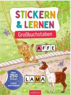 Stickern & Lernen - Großbuchstaben edito da Ars Edition GmbH
