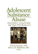 Adolescent Substance Abuse: Psychiatric Comorbidity and High-Risk Behaviors di Yifrah Kaminer edito da ROUTLEDGE