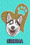Husky Life Sienna: College Ruled Composition Book Diary Lined Journal Blue di Frosty Love edito da INDEPENDENTLY PUBLISHED