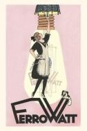 Vintage Journal French Maid with Light Bulb edito da FOUND IMAGE PR
