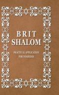 Brit Shalom By Rabbi Oury Cherki di Rabbi Oury Cherky edito da Lulu.com
