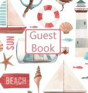 Guest Book, Visitors Book, Guests Comments, Vacation Home Guest Book, Beach House Guest Book, Comments Book, Visitor Boo di Lollys Publishing edito da Lollys Publishing