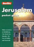 Jerusalem Berlitz Pocket Guide di Berlitz Guides edito da Berlitz Publishing Company