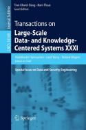 Transactions on Large-Scale Data- and Knowledge-Centered Systems XXXI edito da Springer Berlin Heidelberg