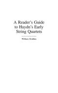 A Reader's Guide to Haydn's Early String Quartets di William Drabkin edito da Greenwood
