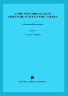 Lipids in Photosynthesis: Structure, Function and Genetics di Paul A. Siegenthaler, Norio Murata edito da Springer Netherlands