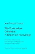 Postmodern Condition di Jean-Francois Lyotard edito da University of Minnesota Press