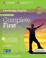 Brook-Hart, G: Complete First Student's Book without Answers di Guy Brook-Hart edito da Cambridge University Press