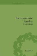 Entrepreneurial Families di Andrew Popp edito da Routledge