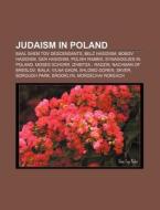 Judaism In Poland: Izhbitza di Books Llc edito da Books LLC, Wiki Series