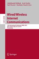 Wired/Wireless Internet Communications edito da Springer International Publishing