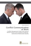 Conflict Communication at Work di Valeska Redmond edito da Südwestdeutscher Verlag für Hochschulschriften AG  Co. KG