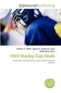 1920 Stanley Cup Finals edito da Alphascript Publishing